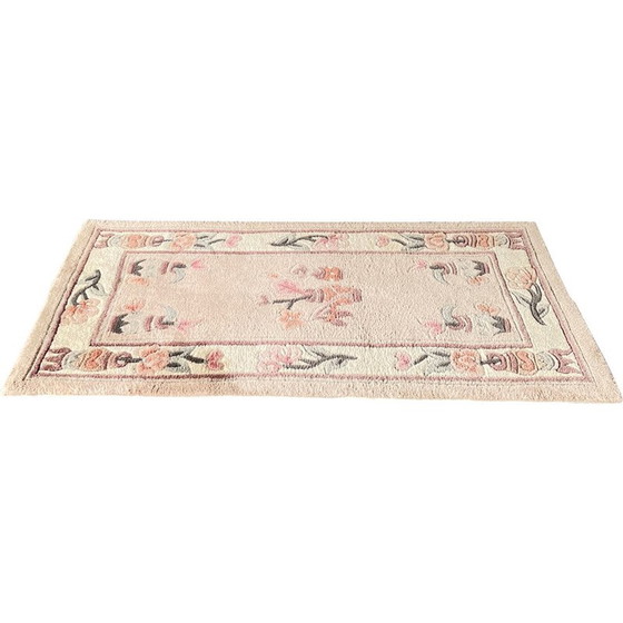 Image 1 of Vintage wool and cotton rug, China 1980