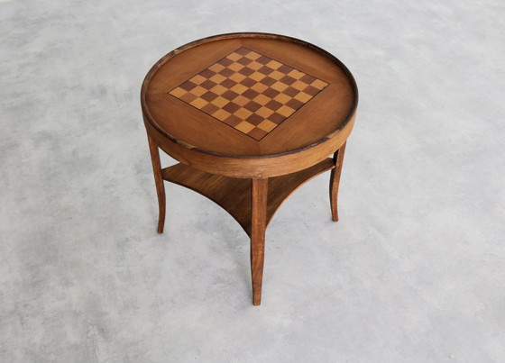 Image 1 of Art Deco Chess Table