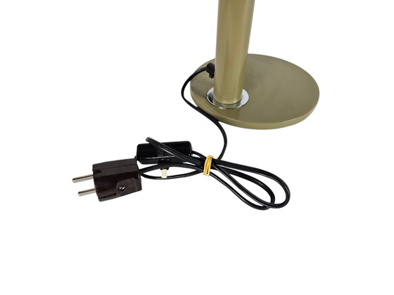 Image 1 of Hala Zeist - Model 708 - Desk Lamp - Olive Green - Flexible Arm - 1970'S