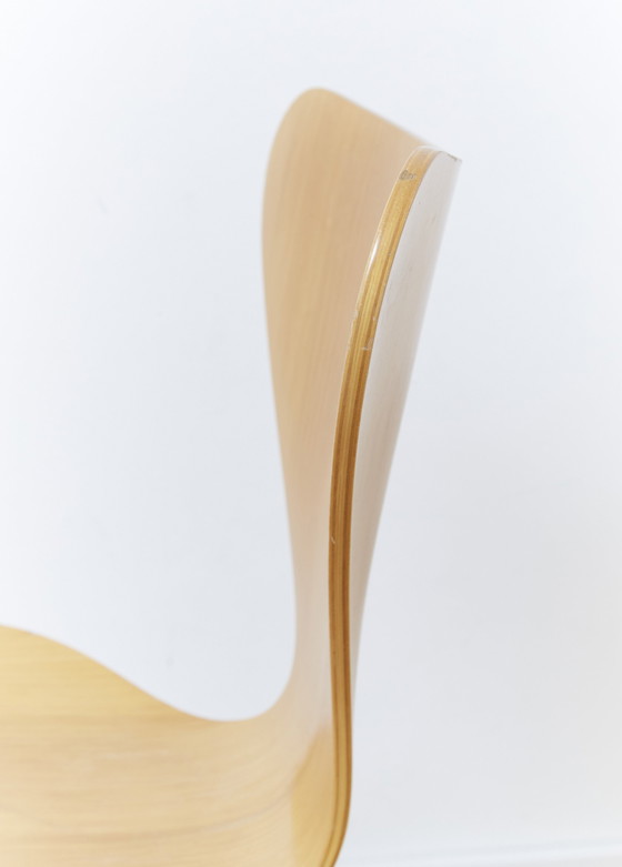 Image 1 of Arne Jacobsen Chair 3107 For Fritz Hansen