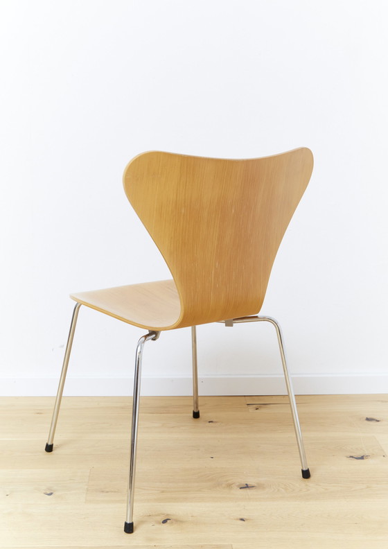 Image 1 of Arne Jacobsen Chair 3107 For Fritz Hansen