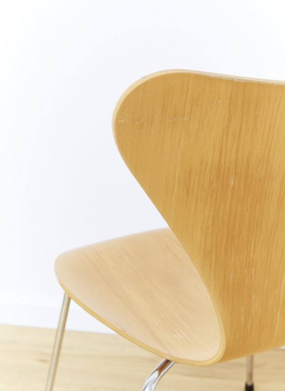 Image 1 of Arne Jacobsen Chair 3107 For Fritz Hansen