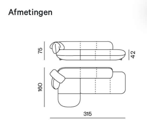 Image 1 of Leolux Pulla corner sofa