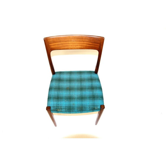 Image 1 of Vintage teak and fabric chair, Sweden 1960
