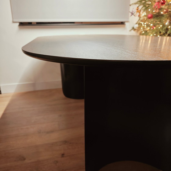 Image 1 of Used Fest Amsterdam Plateau Oval Dining Table – Black, Designed By Terhedebrügge