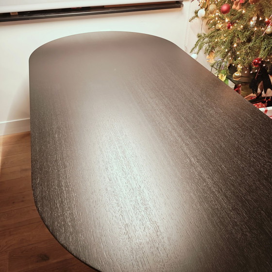 Image 1 of Used Fest Amsterdam Plateau Oval Dining Table – Black, Designed By Terhedebrügge