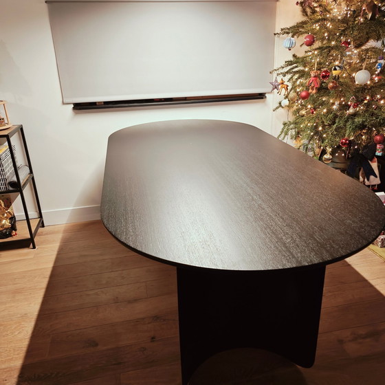 Image 1 of Used Fest Amsterdam Plateau Oval Dining Table – Black, Designed By Terhedebrügge