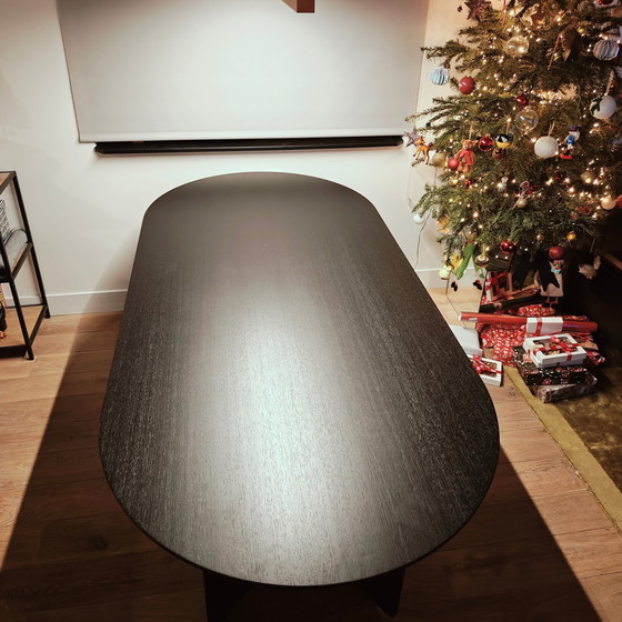 Image 1 of Used Fest Amsterdam Plateau Oval Dining Table – Black, Designed By Terhedebrügge