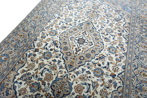 Image 1 of Tappeto orientale in sughero Keshan annodato a mano – 303 x 200 cm