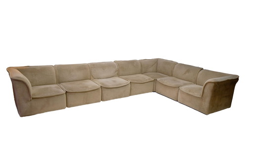 Laauser modular sofa, beige cream "Teddy"