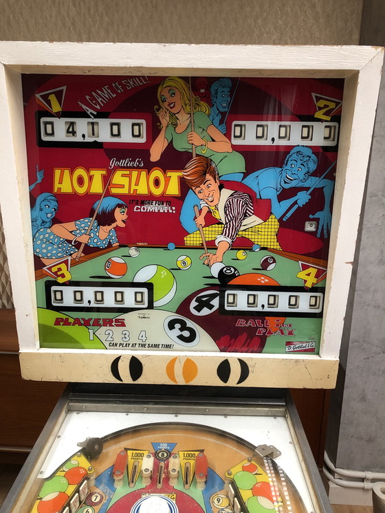 Image 1 of Pinball machine Hot Shot 1973 Gottlieb