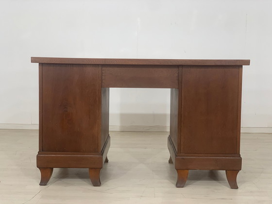 Image 1 of Art Nouveau bureau table desk vintage