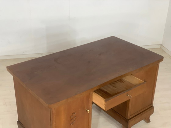 Image 1 of Art Nouveau desk desk vintage