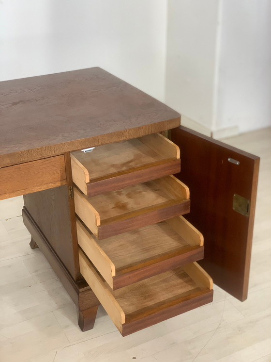 Image 1 of Art Nouveau desk desk vintage