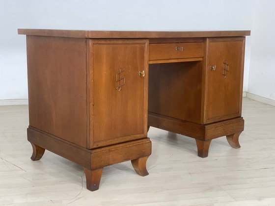 Image 1 of Art Nouveau desk desk vintage