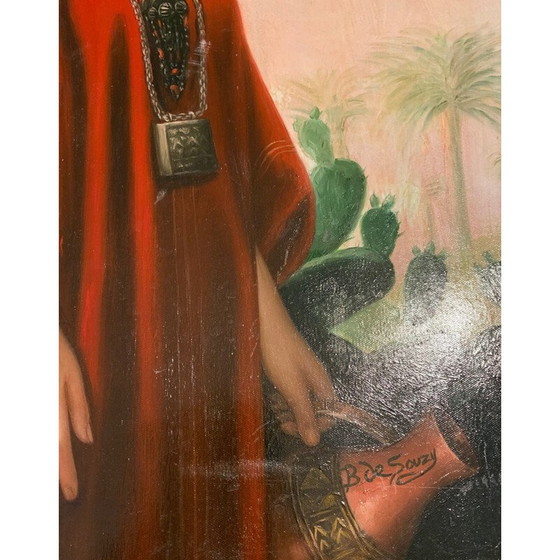 Image 1 of Olio su tela d'epoca di Bernard de Souzy, 1985