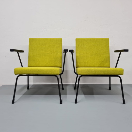 2x Gispen 1401 Armchairs