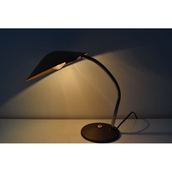 Image 1 of Lampada industriale vintage orientabile in metallo laccato di Instala Děčín, Cecoslovacchia 1960