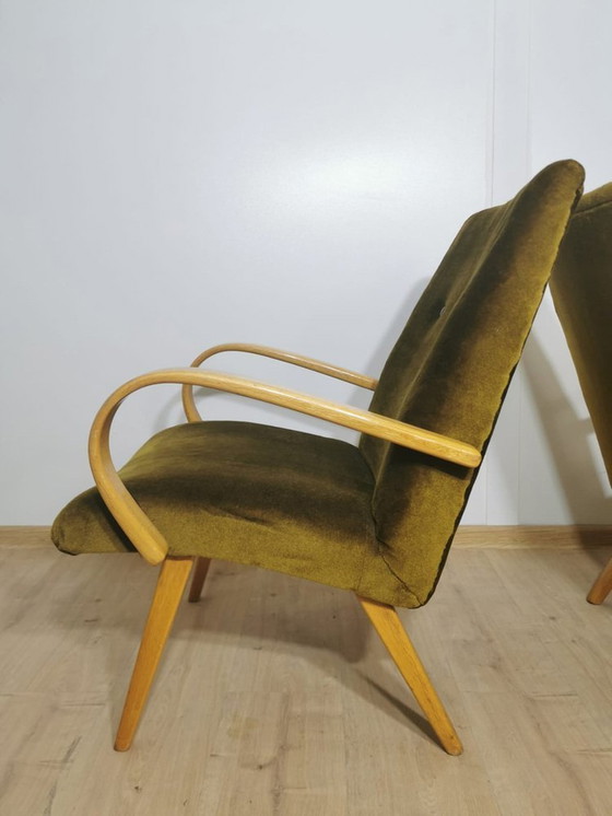 Image 1 of Vintage Armchairs By Jaroslav Smidek