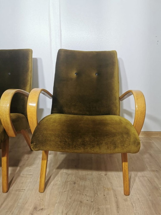 Image 1 of Vintage Armchairs By Jaroslav Smidek