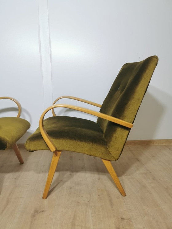 Image 1 of Vintage Armchairs By Jaroslav Smidek