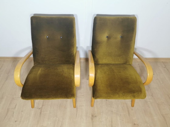 Image 1 of Vintage Armchairs By Jaroslav Smidek