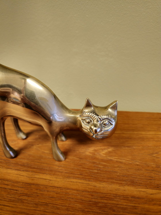 Image 1 of Family Cat Pussy Cats Cats Brass Statue