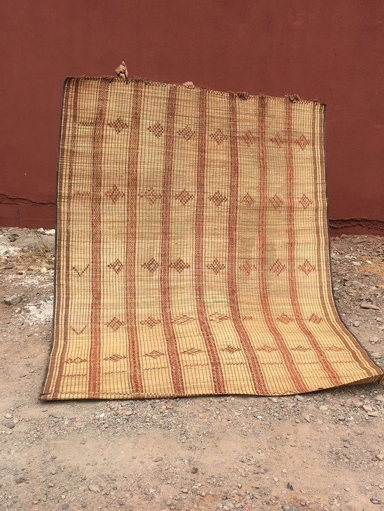 Image 1 of Mauritanian mat Touareg carpet 2.84M X 2.10 M