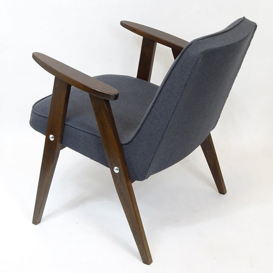 Image 1 of Polish 366 Armchair by Józef Chierowski for Dolnośląska Fabryka Mebli - 1960s