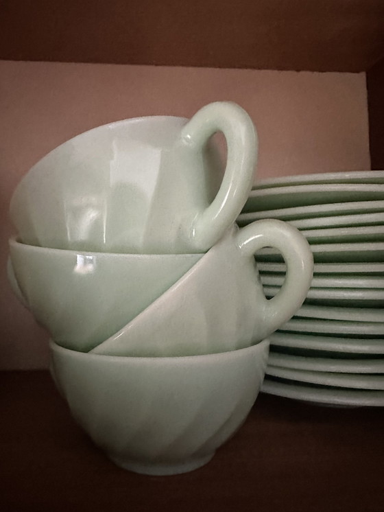 Image 1 of Opaline Cup And Saucer