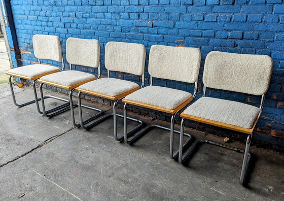 Image 1 of 5x vintage Marcel Breuer- Cesca chairs