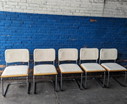 5x chaises vintage Marcel Breuer- Cesca