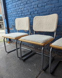5x chaises vintage Marcel Breuer- Cesca