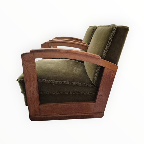 Image 1 of 2X Art Deco Armchair