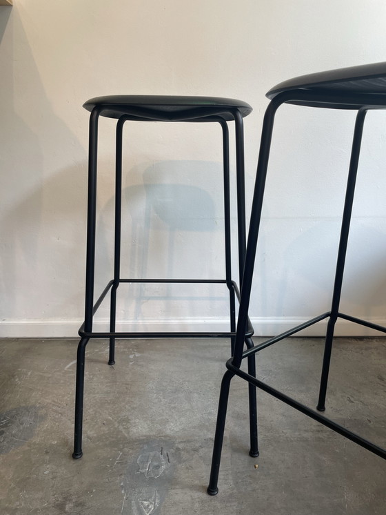 Image 1 of 2x HAY bar stools