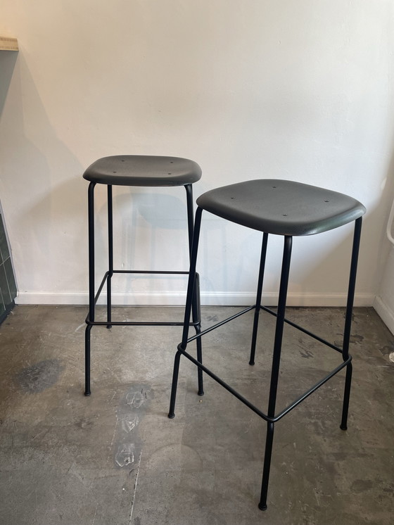 Image 1 of 2x HAY bar stools