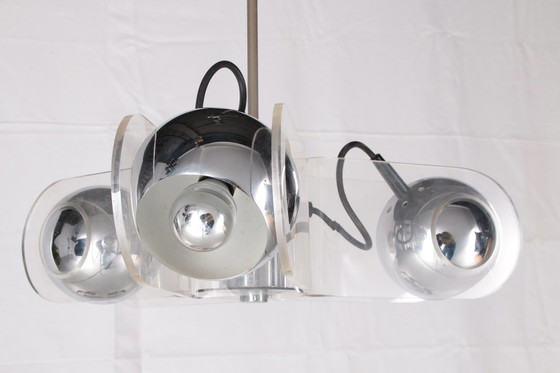 Image 1 of Insta Elektro Allemagne Lampe suspendue vintage, années 1960