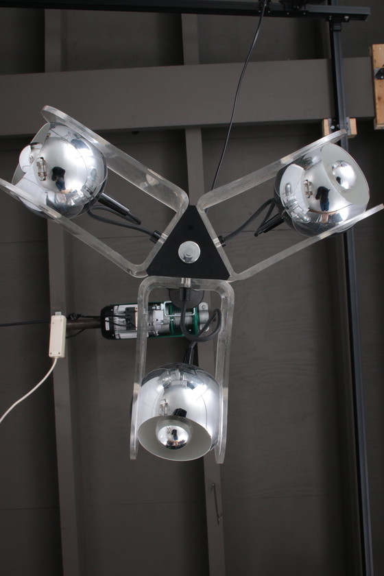 Image 1 of Insta Elektro Allemagne Lampe suspendue vintage, années 1960