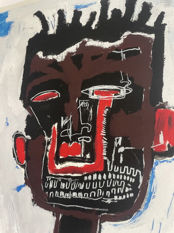 Image 1 of Jean Michel Basquiat (1960-1988) Self Portrait 1984, Copyright Estate Of Jean Michel Basquiat, Licensed By Artestar Ny,