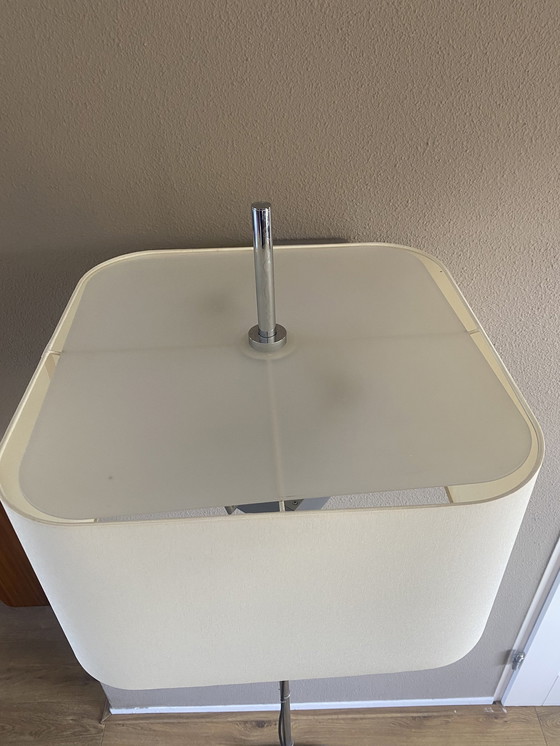 Image 1 of Vintage Rolf Benz table lamp floor lamp milk glass