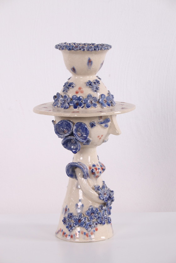 Image 1 of Danish Studio Ceramics Woman by Bjorn wiinblad