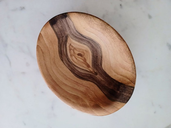 Image 1 of Vallauris Grandjean Jourdan, Faux Bois Bowl