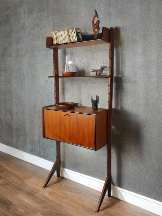 Image 1 of Norwegian Teak Secretary Ergo By Blindheim, 1960S