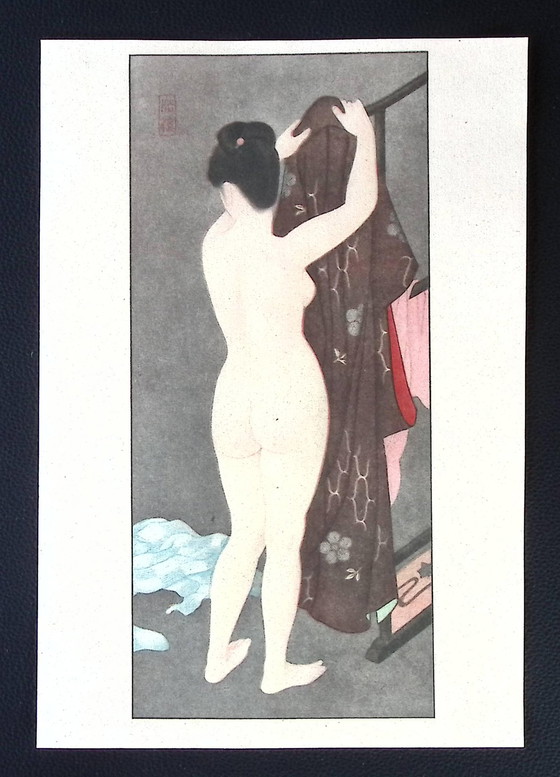 Image 1 of 8x Kikō hakkei - Beautés nues papier litho