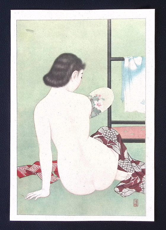 Image 1 of 8x Kikō hakkei - Nude beauties litho paper