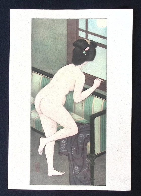 Image 1 of 8x Kikō hakkei - Beautés nues papier litho