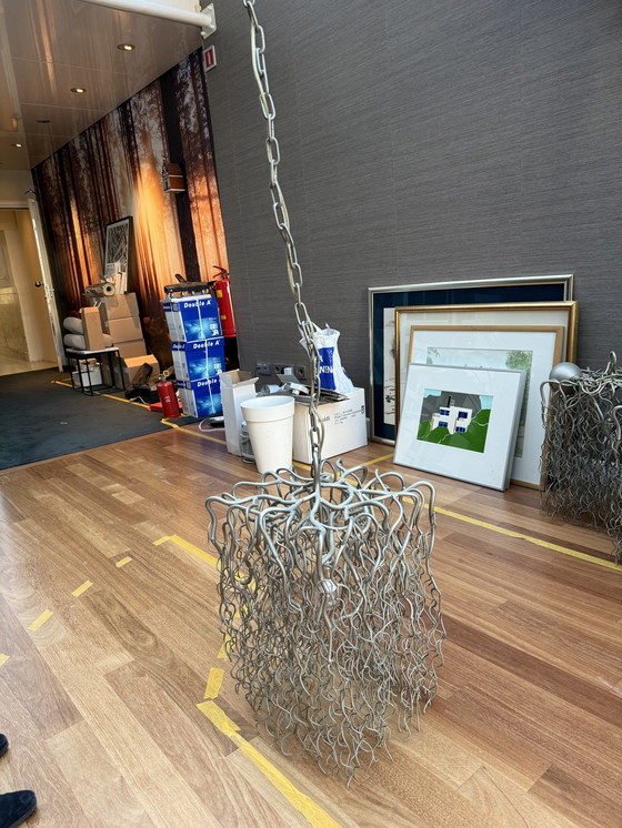 Image 1 of Lampade a sospensione di marca Van Egmond tipo Hollywood 3 pezzi