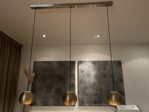 3X Frandsen Ball Pendant Lamp