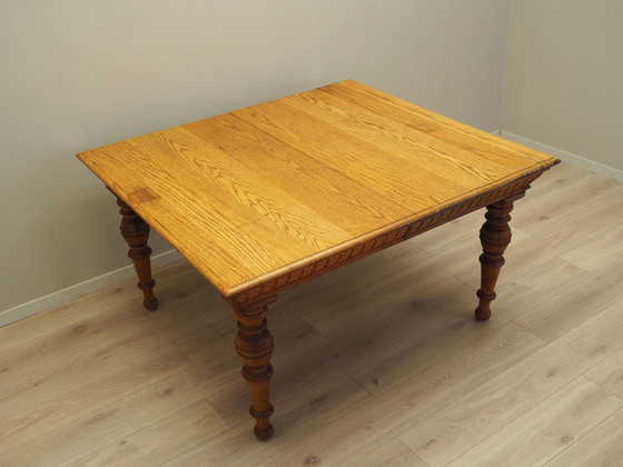 Image 1 of Eclectic Oak Table, Danish Design, 1950S, Production: Denmark