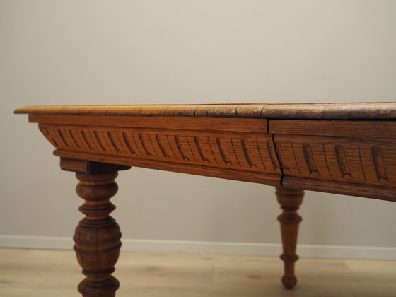 Image 1 of Eclectic Oak Table, Danish Design, 1950S, Production: Denmark